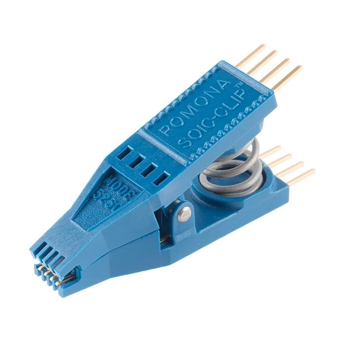 SOIC8 Test Clip for ATtiny85 Programming
